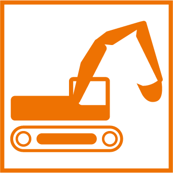 Schwall Bauunternehmung Icon Baumaschine